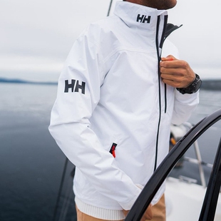 代购HELLY HANSEN海丽汉森Crew男连帽/立领航海软壳夹克防水防雨