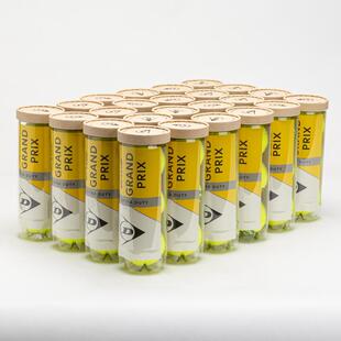 代购 Dunlop邓禄普网球耐用高性能环保赛事认证黄色毛毡24罐