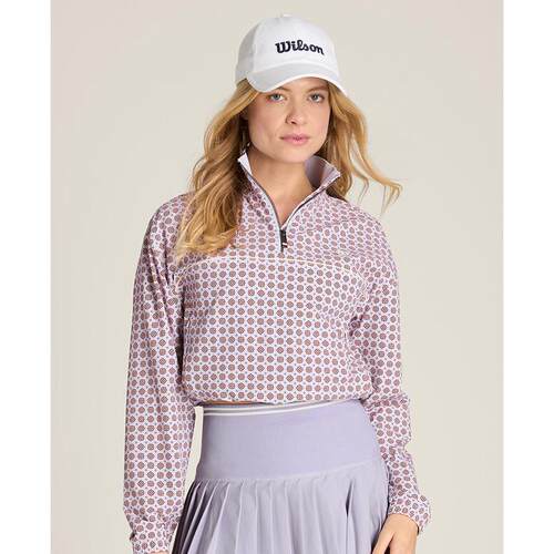 代购Wilson威尔胜女士运动夹克防风保暖温度调节可调节腰围