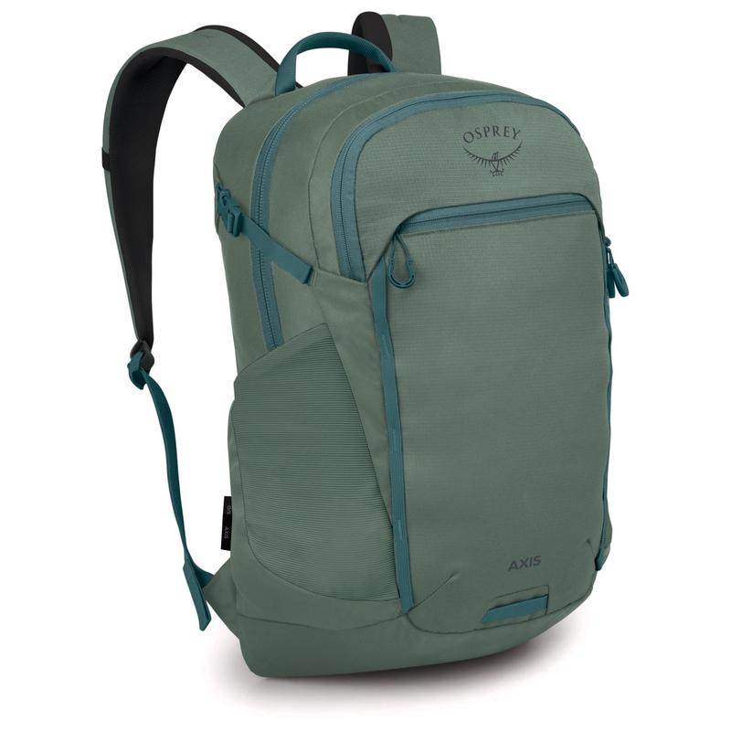 代购OSPREY男女双肩包防水拓展挂载涤纶多仓设计透气背板徒步