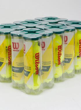 代购Wilson威尔胜网球耐用一致性高性能长寿命黄色常规压力