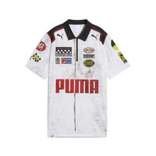 ROCKY ZIP Puma彪马A$AP TEAM POLO拉链Polo衫 运动T恤2024男士