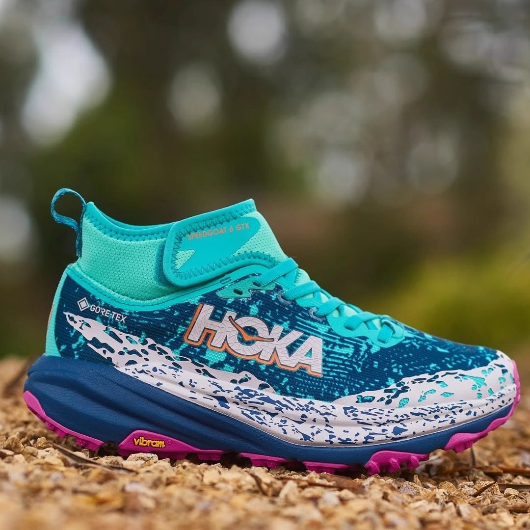 代购Hoka OneOne Speedgoat 6 GTX 户外运动鞋男女中帮防水越野