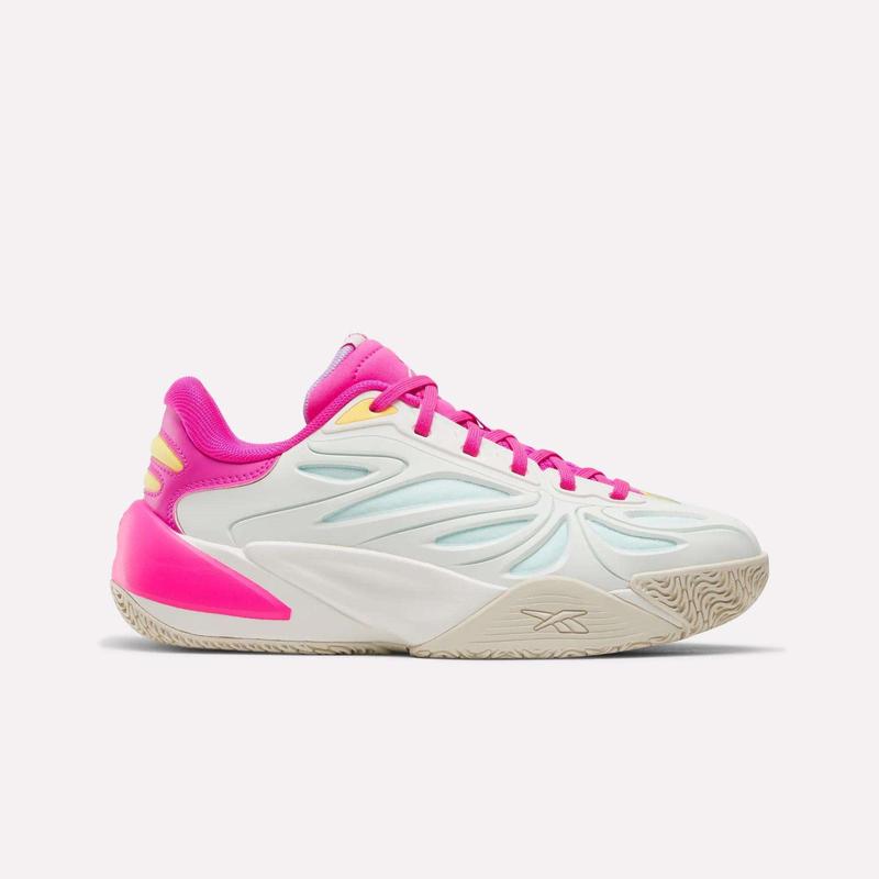 海外代购Reebok/锐步女童篮球鞋缓震抓地低帮拼色实战训练