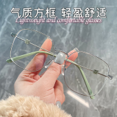 丹阳网红款 近视眼镜女潮可配有度数大框显脸瘦素颜神器近视镜学生