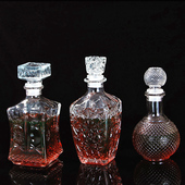 白酒瓶自酿果酒瓶 高档1000ml密封玻璃红酒瓶葡萄酒瓶空瓶子 包邮