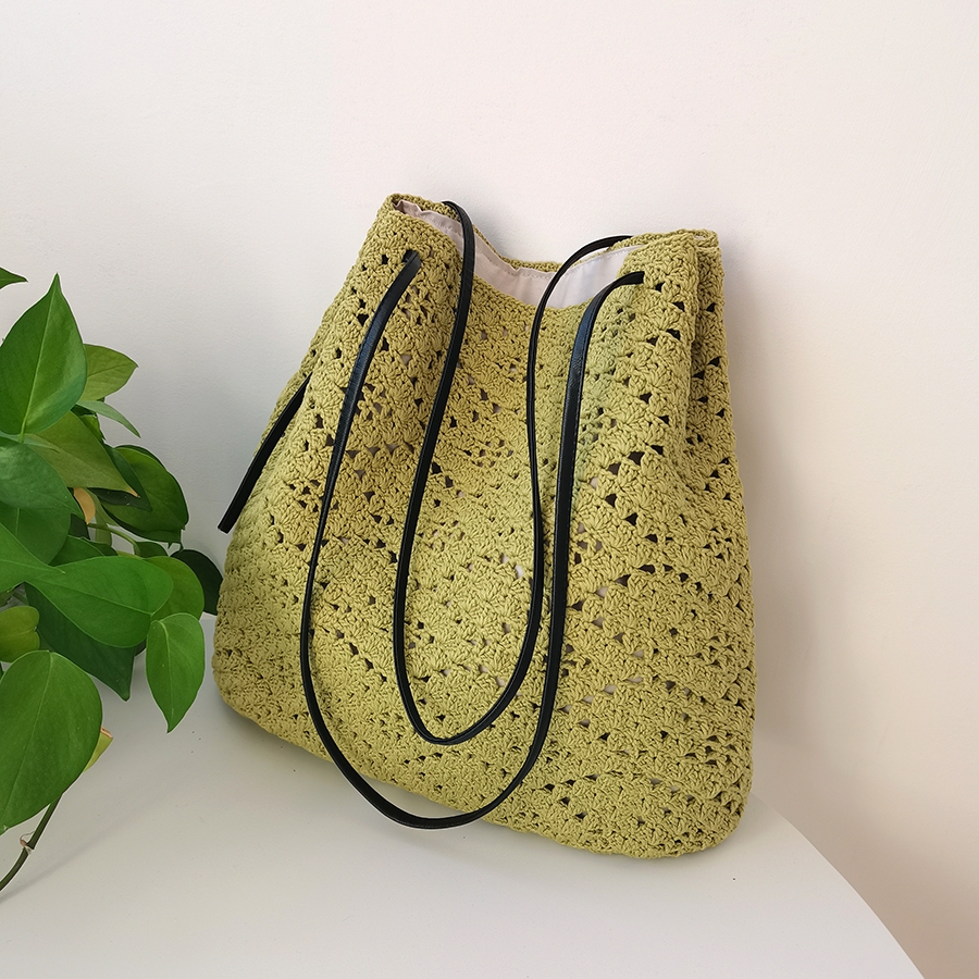 木子柯柯原创钩针编织包包材料包