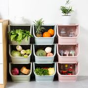 hop dung do Nhà bếp kệ lưu trữ sàn nhiều lớp trái cây và rau giỏ cung cấp các thiết bị nhỏ bộ phận lưu trữ đồ chơi giỏ lưu trữ tạo tác - Trang chủ hộp nhựa đựng thực phẩm giá rẻ