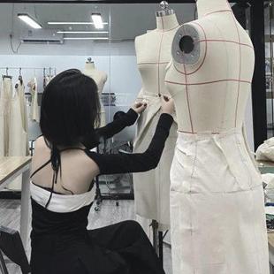 设计立裁服装 红邦人台立体裁剪女模特服装 可插针84标准制衣lolita