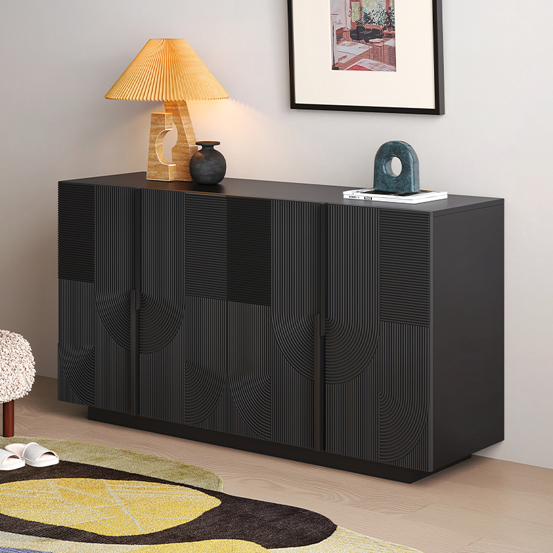 意式轻奢鞋柜收纳柜玄关矮柜