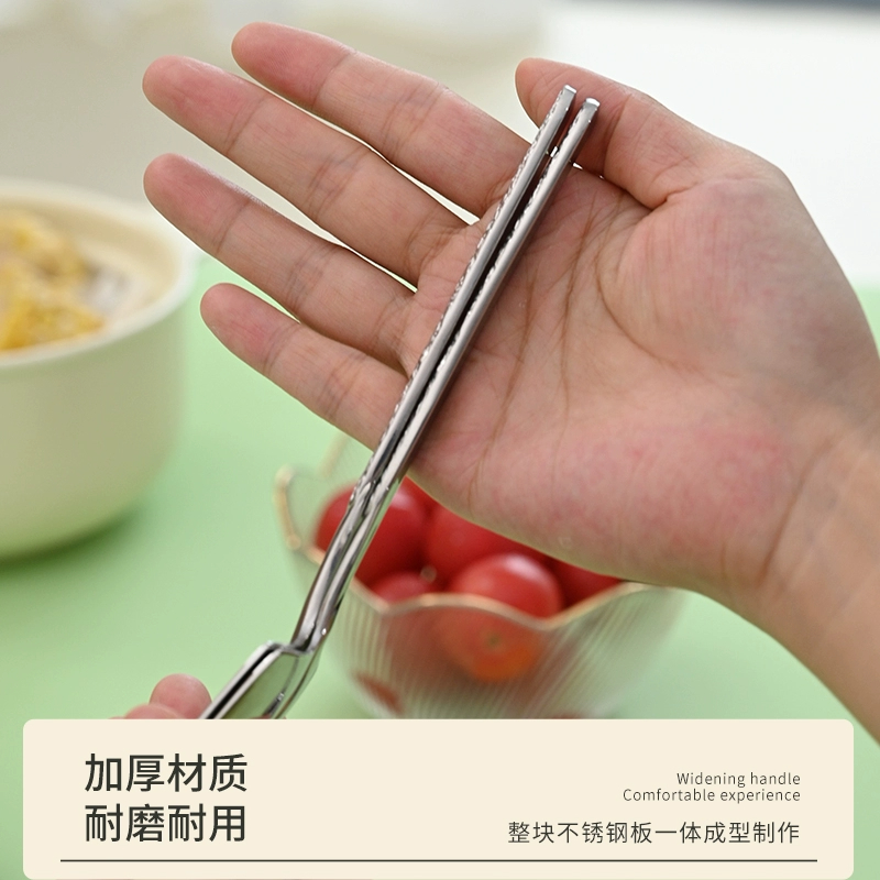 吃西瓜专用勺高档精致不锈钢勺子家用咖啡勺特别好看的搅拌小勺子