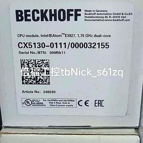 [议价可修]倍福工控CX5130-0100 CPU module, no