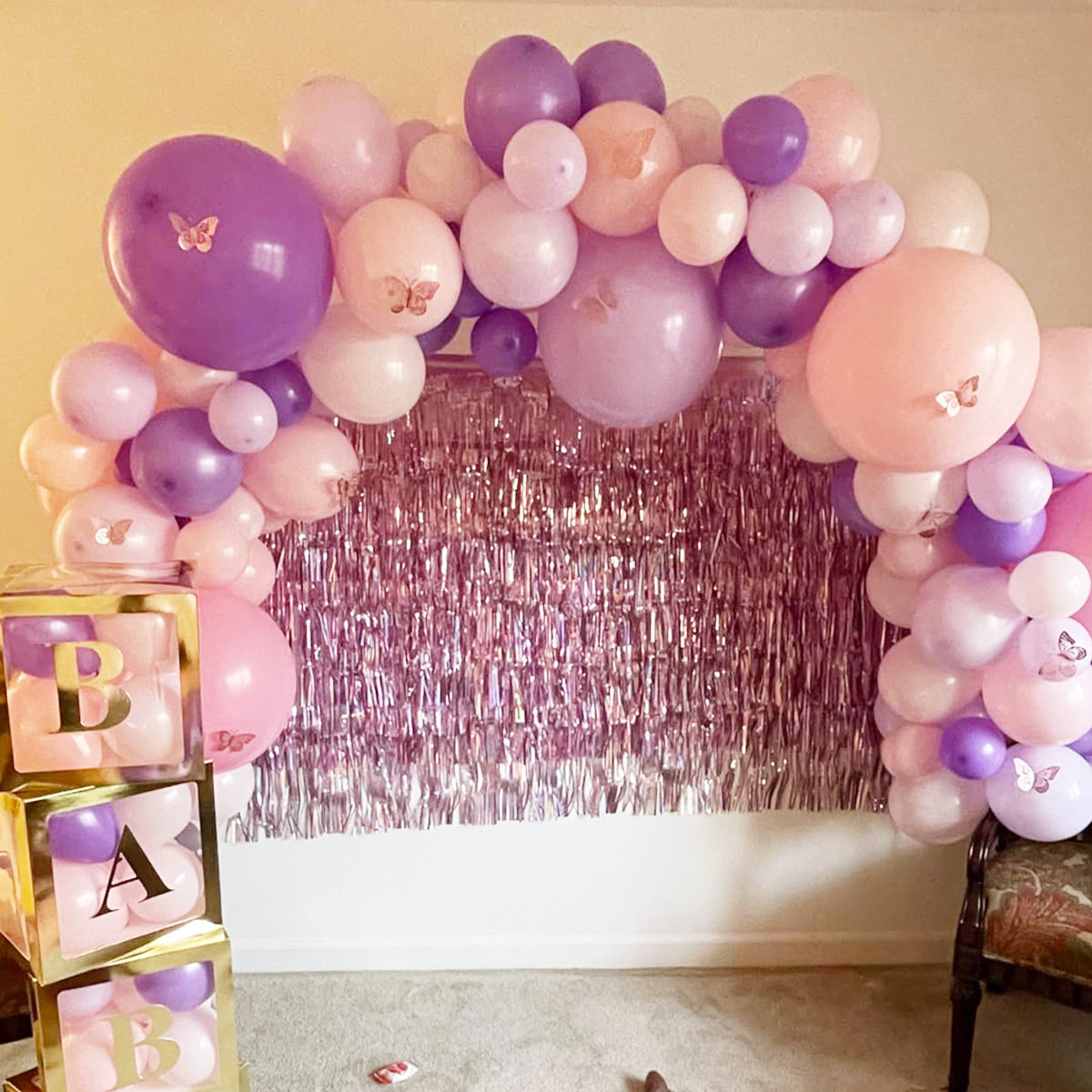 跨境生日布置装饰品主题生日派对元旦聚会气氛套装气球