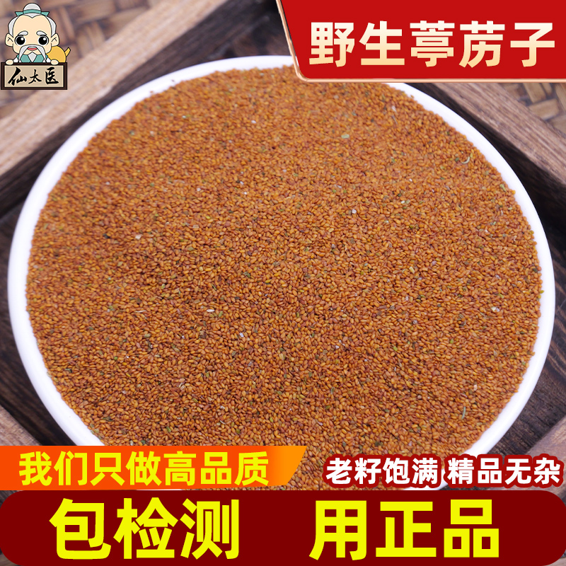 葶苈子中药材500g克野生葶历籽播娘蒿籽亭力子停立大室丁历