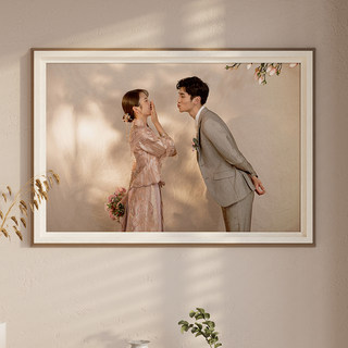 婚纱照相框挂墙定制结婚照照片放大打印加全家福儿童相片冲印制作