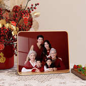 相框摆台照片定制带冲洗全家福打印相片加洗婚纱照结婚照做成摆件