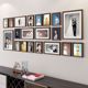 优选照片墙装 饰相框组合挂墙免打孔相片墙公司创意客厅墙面墙上相