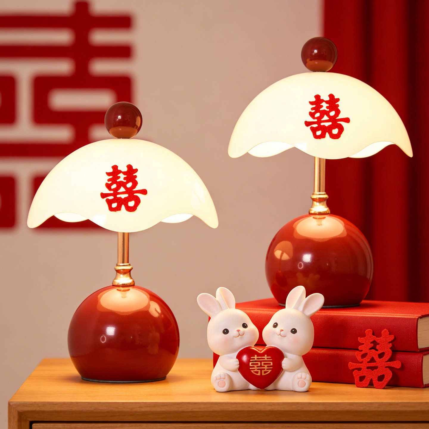 结婚长明灯一对订婚礼物送新人新娘姐姐送闺蜜实用新婚陪嫁礼品