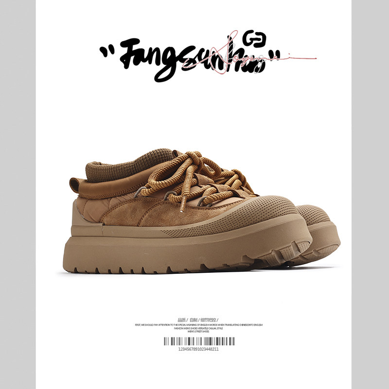 方三火2024冬季雪地靴棉鞋