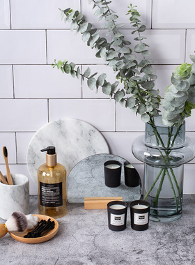 北欧卫生间台面化妆装饰品摆件