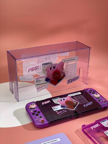 奇乐 任天堂switch保护套潮switcholed保护壳NS硬壳硅胶手柄卡比