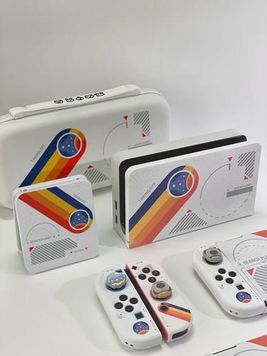 奇乐 星空任天堂switch保护套switcholed保护壳NS2硬壳手柄软lite