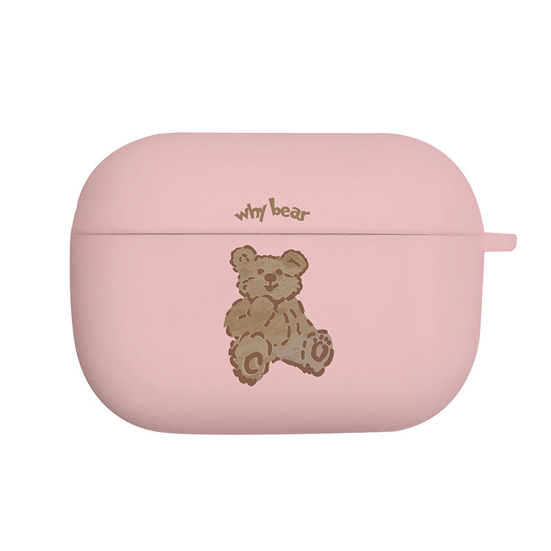 奇乐 韩风ins小熊AirPods pro保护套3代苹果1/2通用无线蓝牙耳机软壳,3C数码配件,耳机保护套,淘宝优惠券,粉丝福利购,淘宝优惠卷