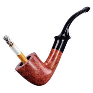 香港RLAK进口石楠木三用款烟斗男士手工实木烟斗烟草烟丝专用老式