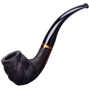 香港RLAK进口石楠木烟斗男士烟丝烟草专用手工过滤实木旱烟袋杆