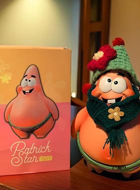 好朋友派大星手办卡通可爱玩偶玩具傻笑光屁股潮玩礼物桌面摆件