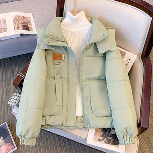 爆款 胖mm大码 ins面包服外套女2025新款 韩版 棉袄厚实保暖棉服 女装