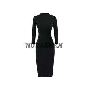 高领套头针织两件套半身裙长袖 身 甜御 秋冬 你伍老板娘