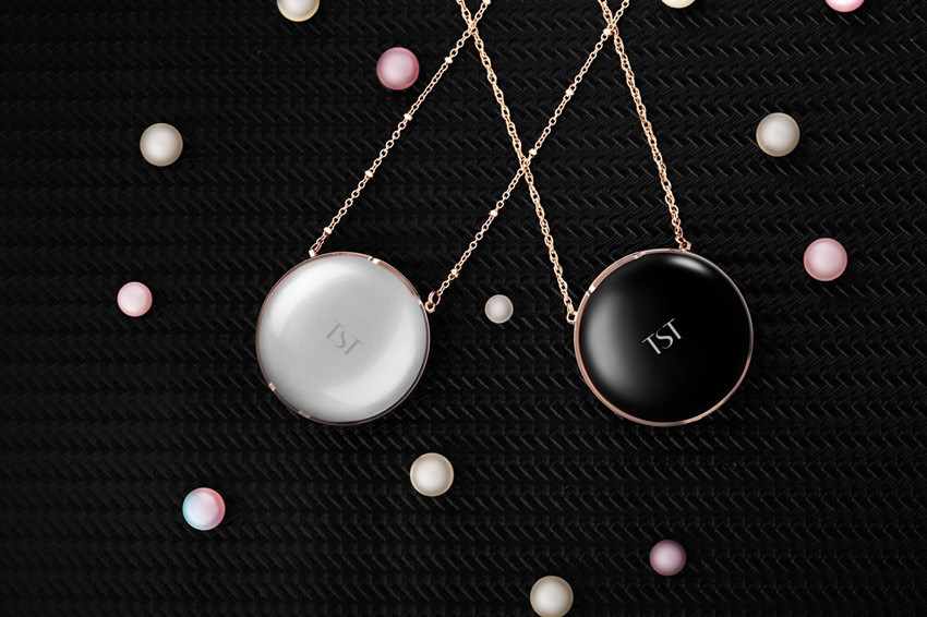 现货张庭tst庭秘密便携式空气净化仪器白色项链负离子除雾霾教师