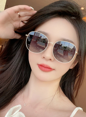 2025新款高级感偏光墨镜女士开 车防晒近视太阳眼镜带度数抗UV