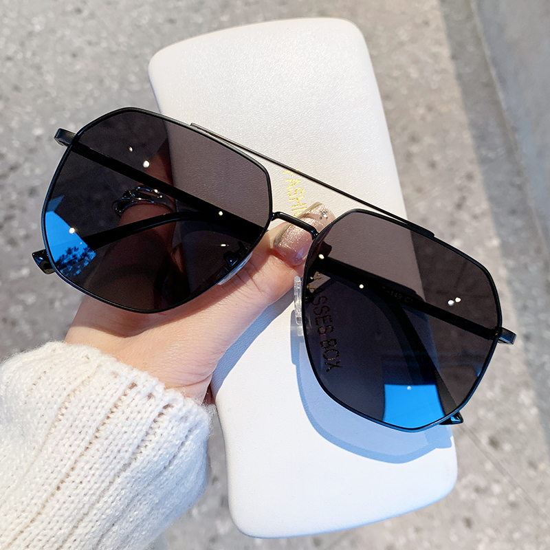 飞行员墨镜男款蛤蟆镜防紫外线大脸高清偏光太阳眼镜开车驾驶近视