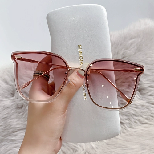 Летние солнцезащитные очки, защита от ультрафиолета, в корейском стиле, по фигуре, 2021 года