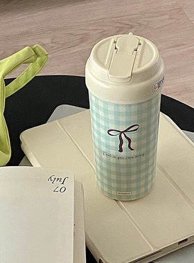 lelemonade保温杯女高颜值大容量便携吸管316陶瓷内胆新款茶分离