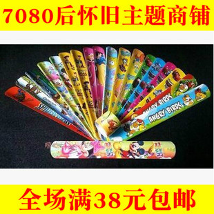 80后怀旧经典 神奇腕带卷尺一拍就卷起 儿时童年回忆复古创意玩具