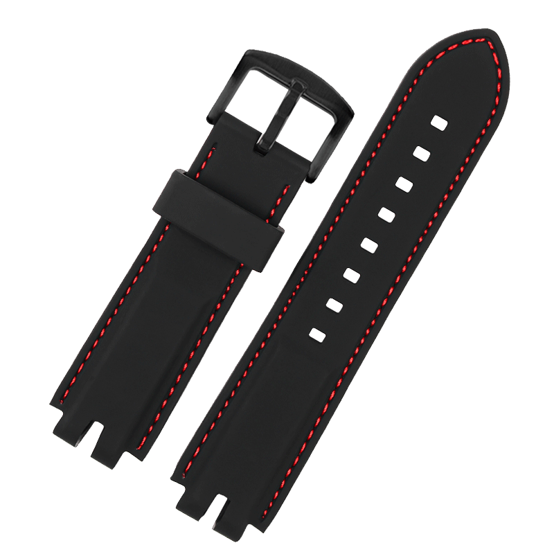 适用卡西欧PROTREK系列PRW-3000\3100\6000\6100Y登山硅胶手表带