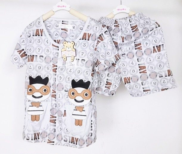 清仓转行儿童纯棉睡衣卡通可爱