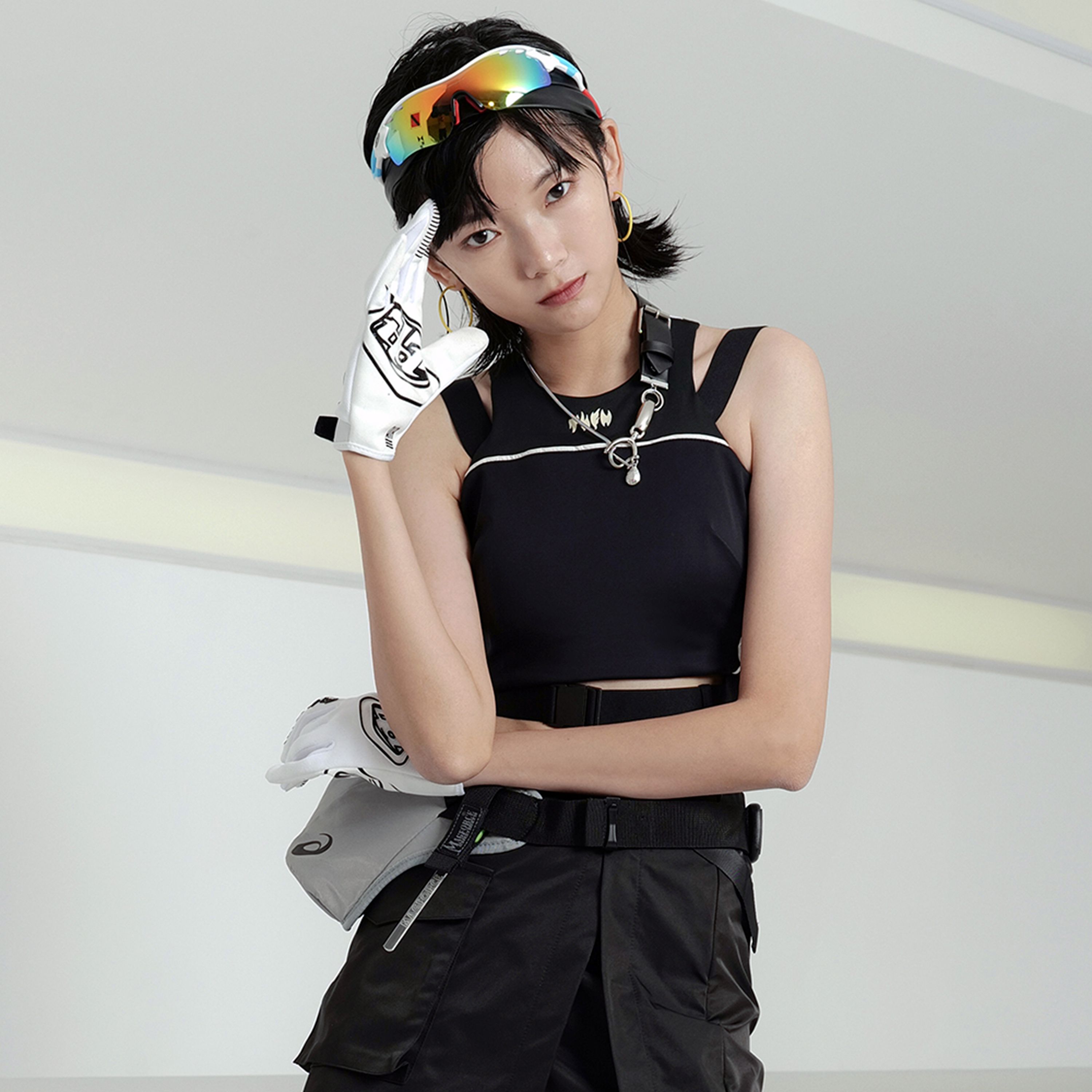 TUFN运动内衣女潮防震聚拢跑步健身服外穿美背背心个性中强度bra