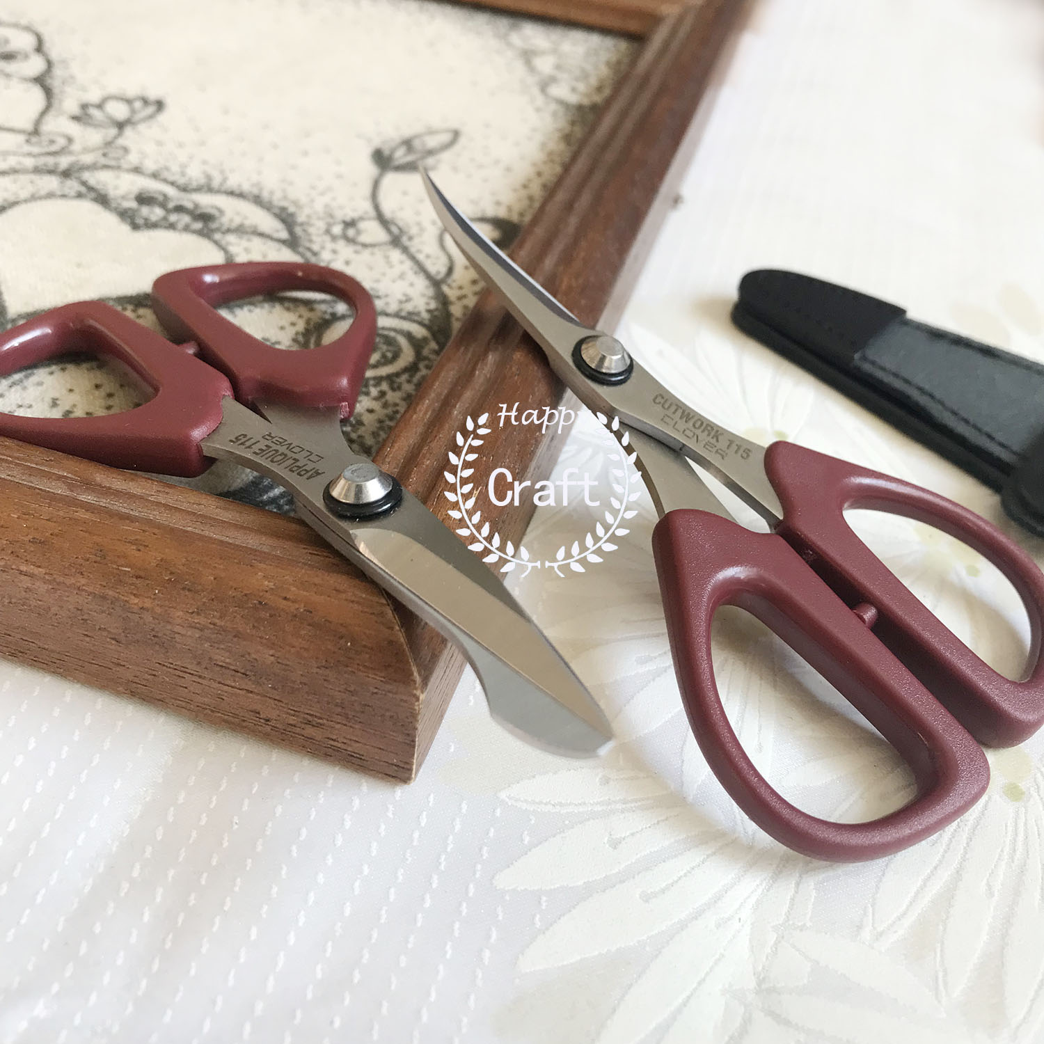 CLOVER布艺用小剪刀翘刃