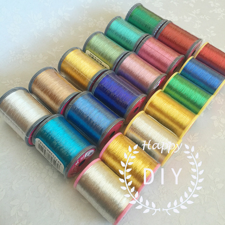 法式刺绣日本金属线钩针