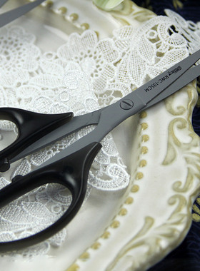 日本SILKY(丝切) 手工艺剪（135mm）手工布艺 纸 家用DIY剪刀翘刃