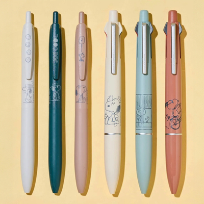 日本 史努比限定 三菱UNI限量款jetstream Lite 4+1多功能圆珠笔