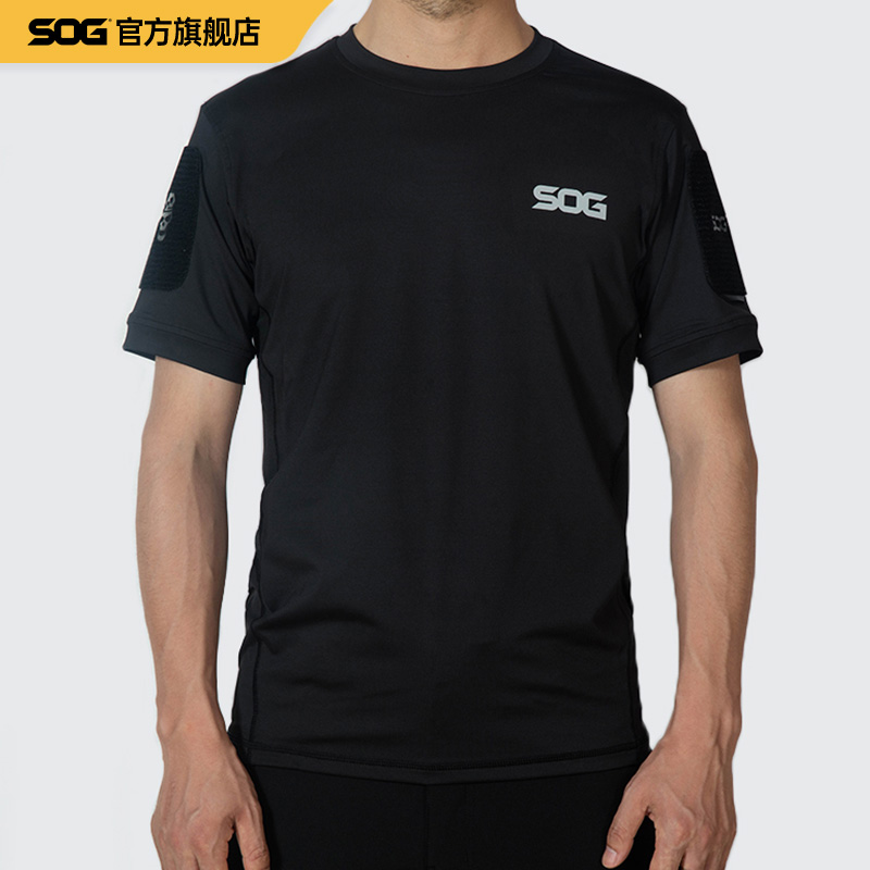 sog夏季体能男士速干t恤特种兵