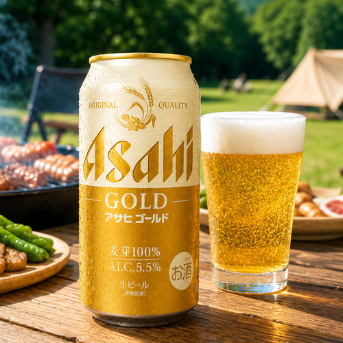 朝日日本进口GOLD超爽生啤酒金罐啤酒麦芽聚会送礼自饮超爽生啤酒