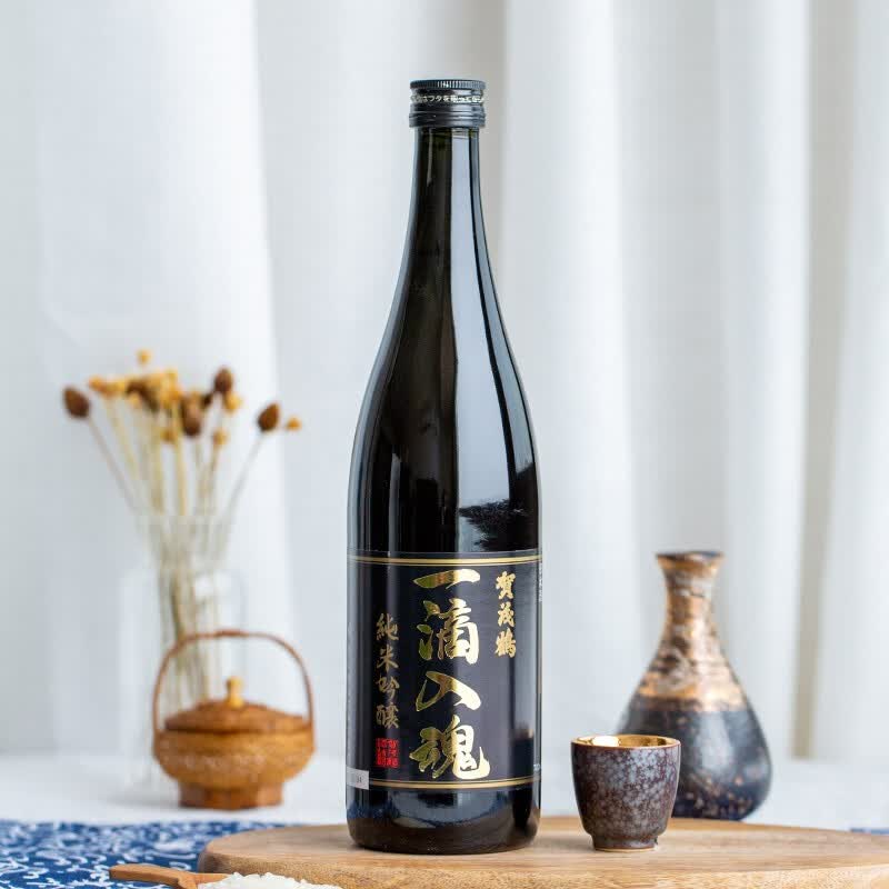 贺茂鹤日本原装进口洋酒清酒贺茂鹤一滴入魂纯米吟酿清酒720ML