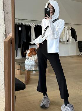 摩登mdeng197连帽双拉链收腰显瘦短外套女2025秋新款运动上衣590W