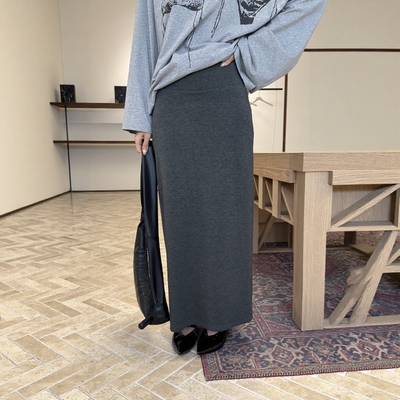 摩登197高腰显瘦直筒半身裙裙